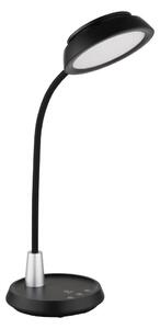 Globo 58496S - Lampă de birou LED tactilă reglabilă KIRK LED/12W/230V, neagră