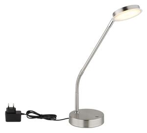 Globo 58504TN - Lampă de masă LED SILVIO, dimabilă prin atingere, 6,5W/230V, crom mat