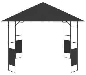 Pavilion de grădină, antracit, 3 x 3 m, 160 g/m²