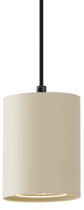 Lampă suspendată modernă bej cu negru pentru sistem de șină monofazat GU10 70mm - Iconic Holt