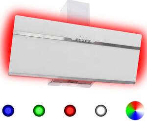Hotă RGB cu LED, 90 cm, oțel inoxidabil și sticlă securizată