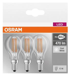 SET 3x Bec LED BASE P40 E14/4W/230V 4000K – Osram