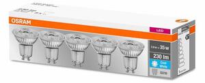 SET 5x Bec LED GU10/2,6W/230V 4000K - Osram