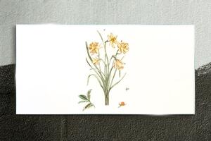 Tablou sticla Planteaza flori