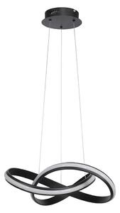 Candelabru LED reglabil suspendat pe cablu SALO LED/28W/230V 3000K negru