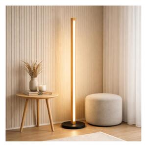 Lampă de podea LED VERDE LED/18W/230V 3000K stejar/negru