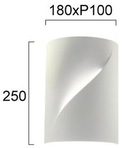 Aplica de perete BLANC 2xE14/10W/230V albă