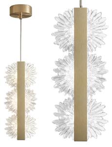 Lampă suspendată LED G150-3CP Gold Brush