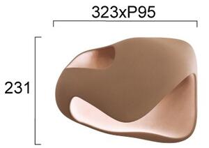 Aplică de perete DEBBY 1xG9/8W/230V maro