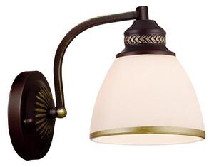 Lampă de perete CLAIR 1xE27/40W/230V maro/auriu