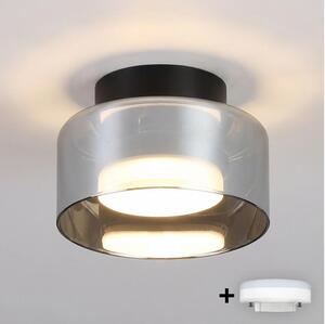 Brilagi-LED Lampă LED RGB încastrată dimmabilă AURA LUX 1xGX53/14W/230V Wi-Fi Tuya negru/fumuriu