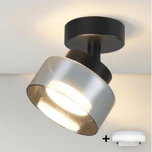 Brilagi - Spot LED RGB dimerizabil AURA LUX 1xGX53/14W/230V Wi-Fi Tuya negru/fumuriu