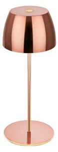 Briloner - Lampă de masă LED MINI, reîncărcabilă, dimabilă, cu comutare tactilă, pentru exterior LED/2,5W/5V IP44 1800 mAh, finisaj cupru