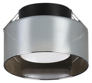 Brilagi-LED Lampă LED RGB încastrată dimmabilă AURA LUX 1xGX53/14W/230V Wi-Fi Tuya negru/fumuriu