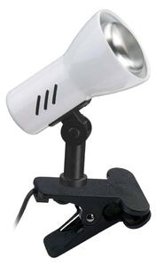 Briloner 2794/016P - Lampă cu clemă 1xE14/40W/230V negru/alb