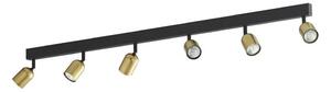 Spot LED RGBW dimabil TOP 6xGU10/6,5W/230V 2700-6500K auriu/negru