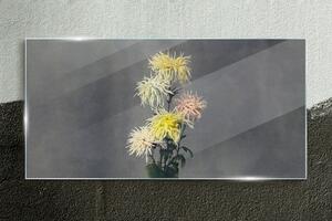 Tablou sticla Planteaza flori