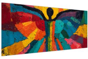 Tablou - Înger pictat (120x50 cm)