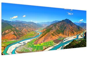 Tablou - Râul Yangtze (120x50 cm)