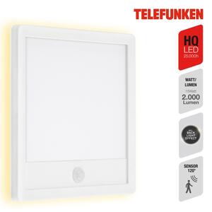 Aplică LED de exterior cu senzor Telefunken 313806TF LED/15W/230V IP44