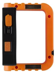Proiector LED solar reglabil, reîncărcabil, 10 W, USB 5 V, 6500 K, IP44, 1800 mAh