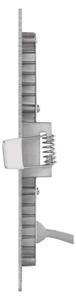 Corp de iluminat LED încastrat NEXXO LED/12,5W/230V 3000/3500/4000K argintiu 17x17 cm