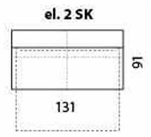 Coltar extensibil Basic textil 2,5F-E-2S