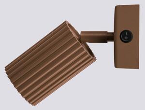 Brilagi - Aplica spot de perete LED CRESTO 1x GU10/10W/230V, maro