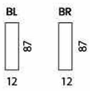 Coltar extensibil Basic din piele 2,5F-R