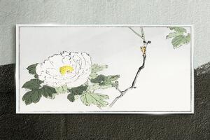 Tablou sticla Ramură de flori asiatice