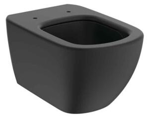 Vas WC suspendat Ideal Standard, Tesi, cu spalare Aquablade, negru mat
