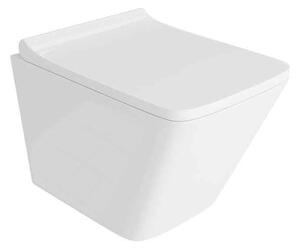 Set vas WC suspendat Spectrum Lima 3.0, Tornado Flush, 34 x 48.5 cm, alb