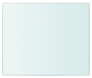 Rafturi, 2 buc., 30 x 20 cm, panouri sticlă transparentă