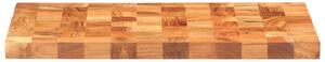 Placă de tocat, 60 x 40 x 3,8 cm, lemn masiv de acacia