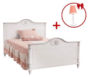 Pat pentru copii Colectia Romantic 120x200 cm + veioza Dream CADOU