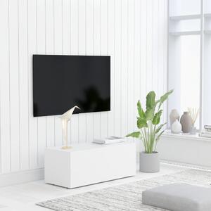 Comodă TV, alb, 80 x 34 x 30 cm, PAL