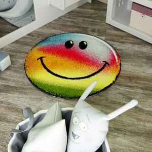 Model Rainbow, Covoras Rotund, Dimensiunea 67x67 cm, Multicolor Multicolor, Rotund, 67 x 67