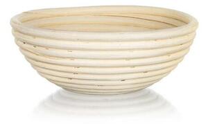 Banchet Tavă rotundă pentru pâine în creștereNatural d. 21 x h. 7,5 cm, trifoi cu patru foi