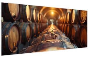 Tablou - Pivniță de vinuri (120x50 cm)