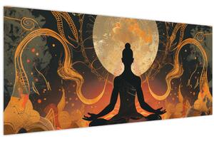 Tablou - Meditație (120x50 cm)