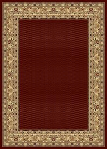 Model Lotos, Covor Dreptunghiular, Rosu Rosu, Dreptunghi, 150 x 230