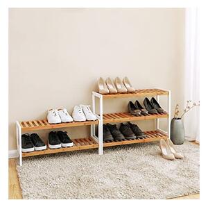 Raft pentru Pantofi Model Valentina, Natural, 70x26x55 cm