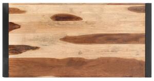 Masă de sufragerie, 120x60x75 cm, lemn masiv finisaj sheesham