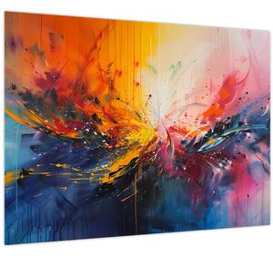 Tablou - Abstracție de culoare (70x50 cm)