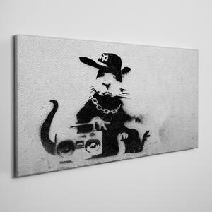 Tablou canvas Hood Rat Banksy
