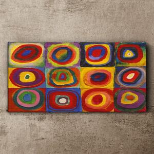 Tablou pe panza Kandinsky multicolor