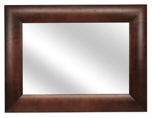 Oglinda pentru consola cu 2 sertare, Luvru, L.120 l.3 H.90, mdf/pal furniruit/sticla, maro