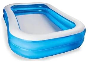 Piscina gonflabila Family Pool 201 x 150 x 51 cm cu 2 inele, dreptunghiulara XXL