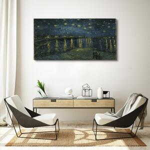 Tablou canvas Noaptea înstelată Van Gogh