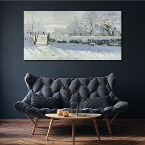 Tablou canvas Magpie Monet